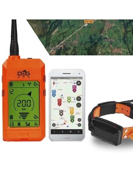 Dogtrace X20 Plus localizador GPS para Perros caza 20km Alcance