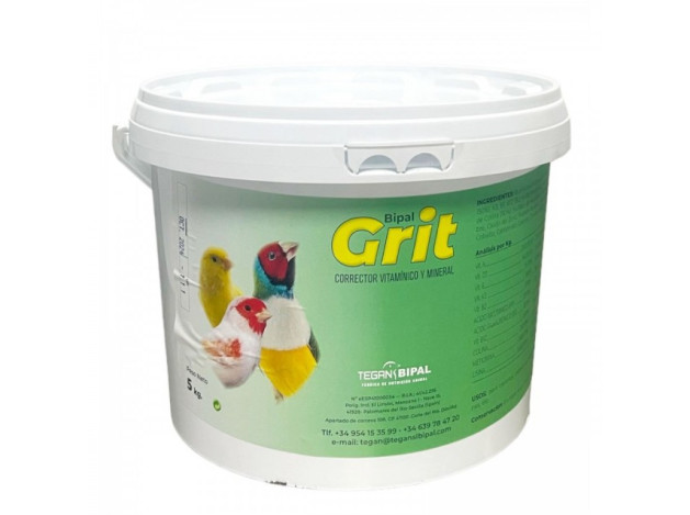Bipal Grit 5 kg (vitaminico y mineral para canarios)